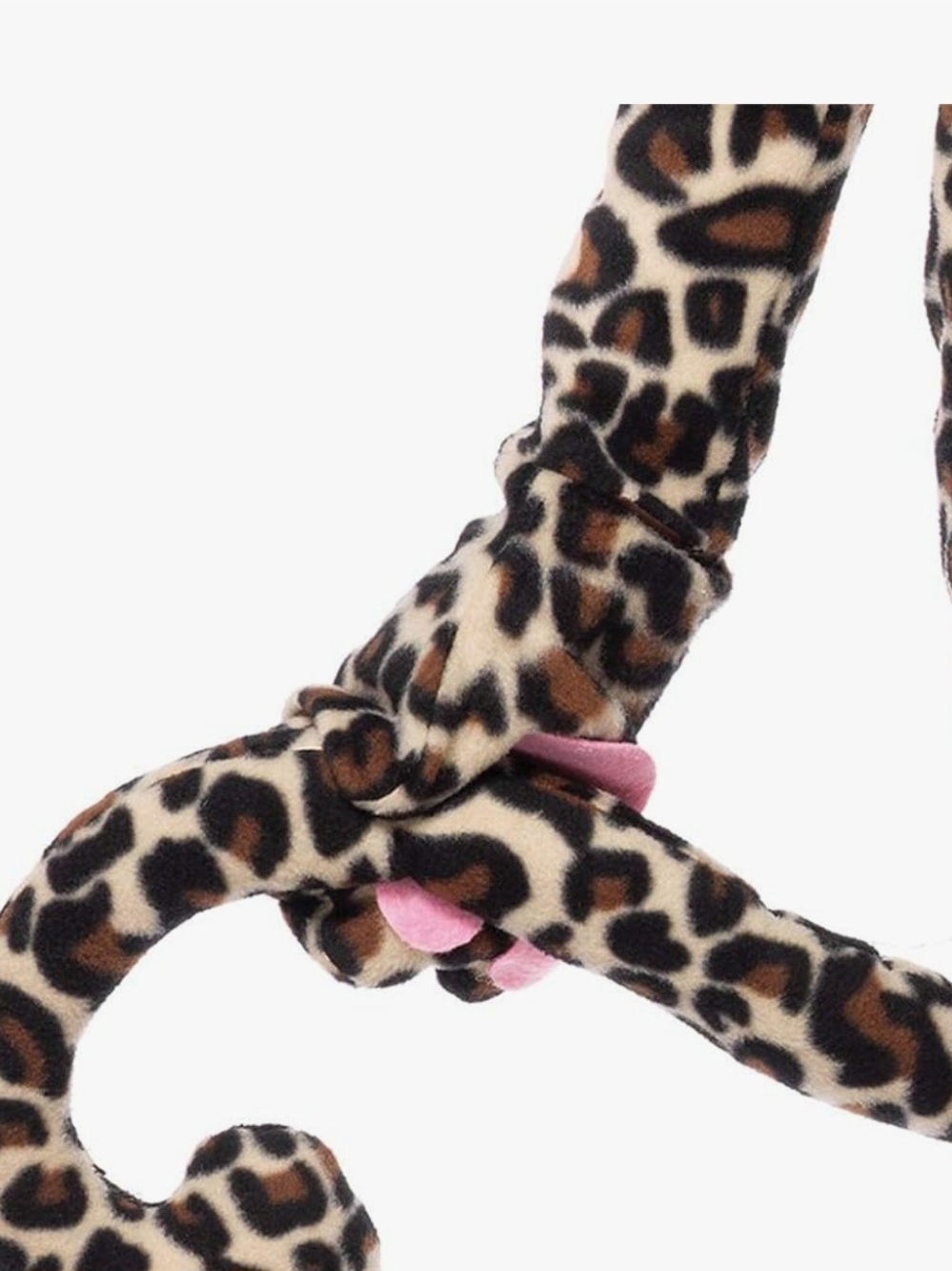 Leg Avenue Leopard-Print Hooded Cat Costume in Brown and Pink - Picture 4 of 13